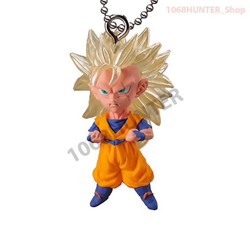 Bandai mô hình móc khóa Dragon Ball UDM 32 4cm -Son Gohan SSJ3