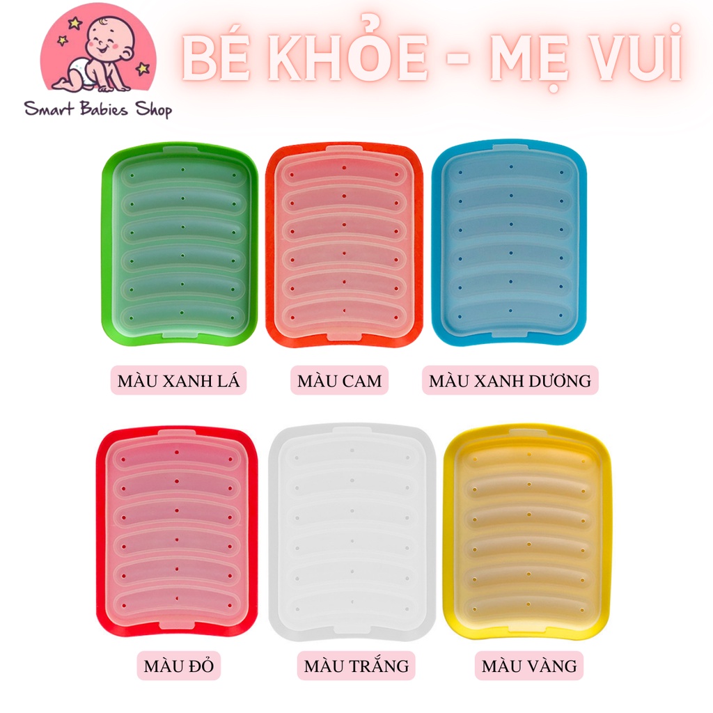 Khuôn Làm Bánh - Xúc Xích,Khuôn Bánh - Xúc Xích Silicon Cho Bé Ăn Dặm
