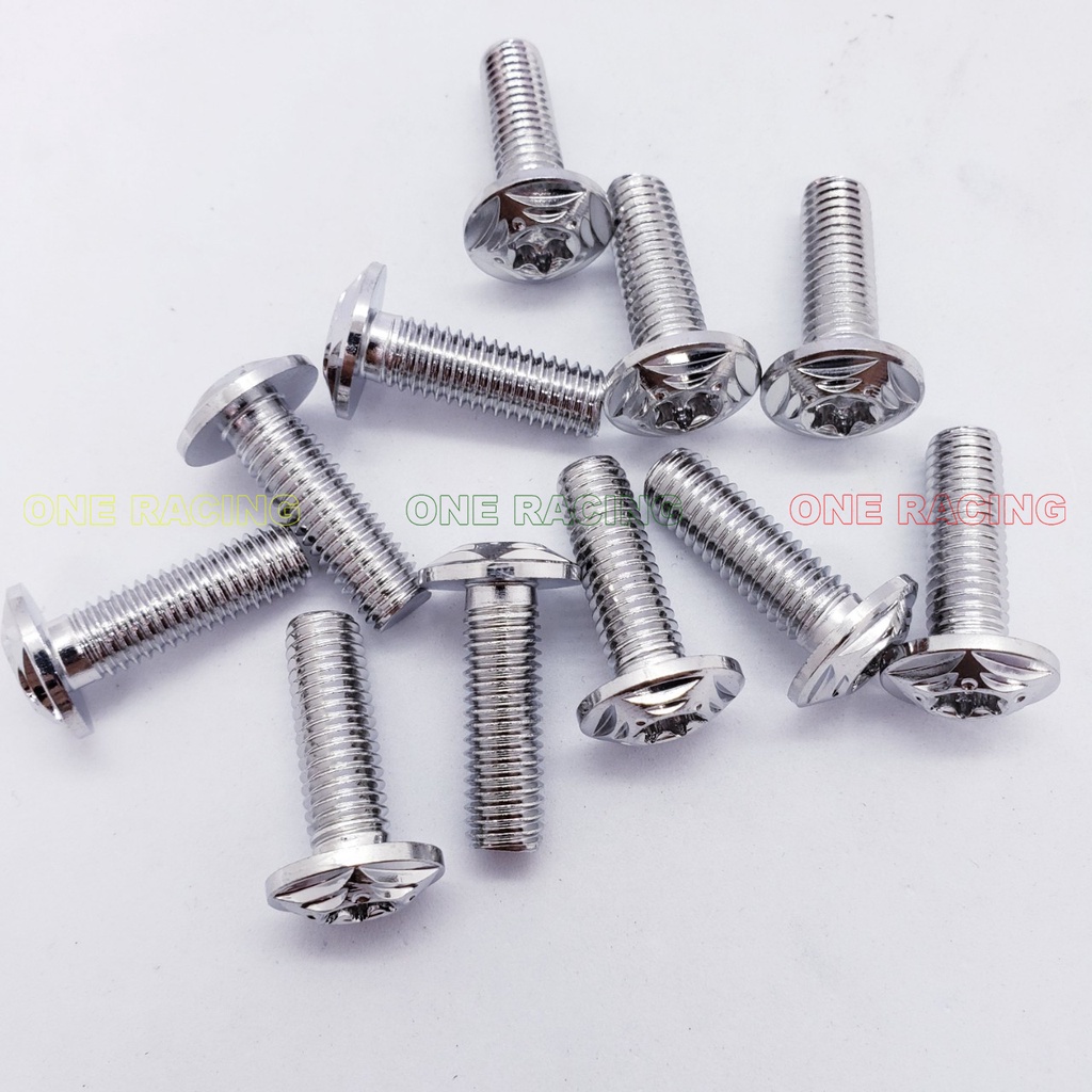 Ốc Salaya 6li 8li Dù Sao Gắng Dàn Áo, ốp Pô, Đĩa, Hộp Xích, Nón Bảo Hiểm...
