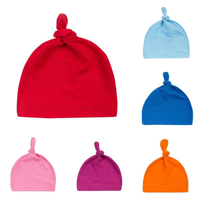 Mũ cotton mềm mại ấm áp xinh xắn cho trẻ sơ sinh