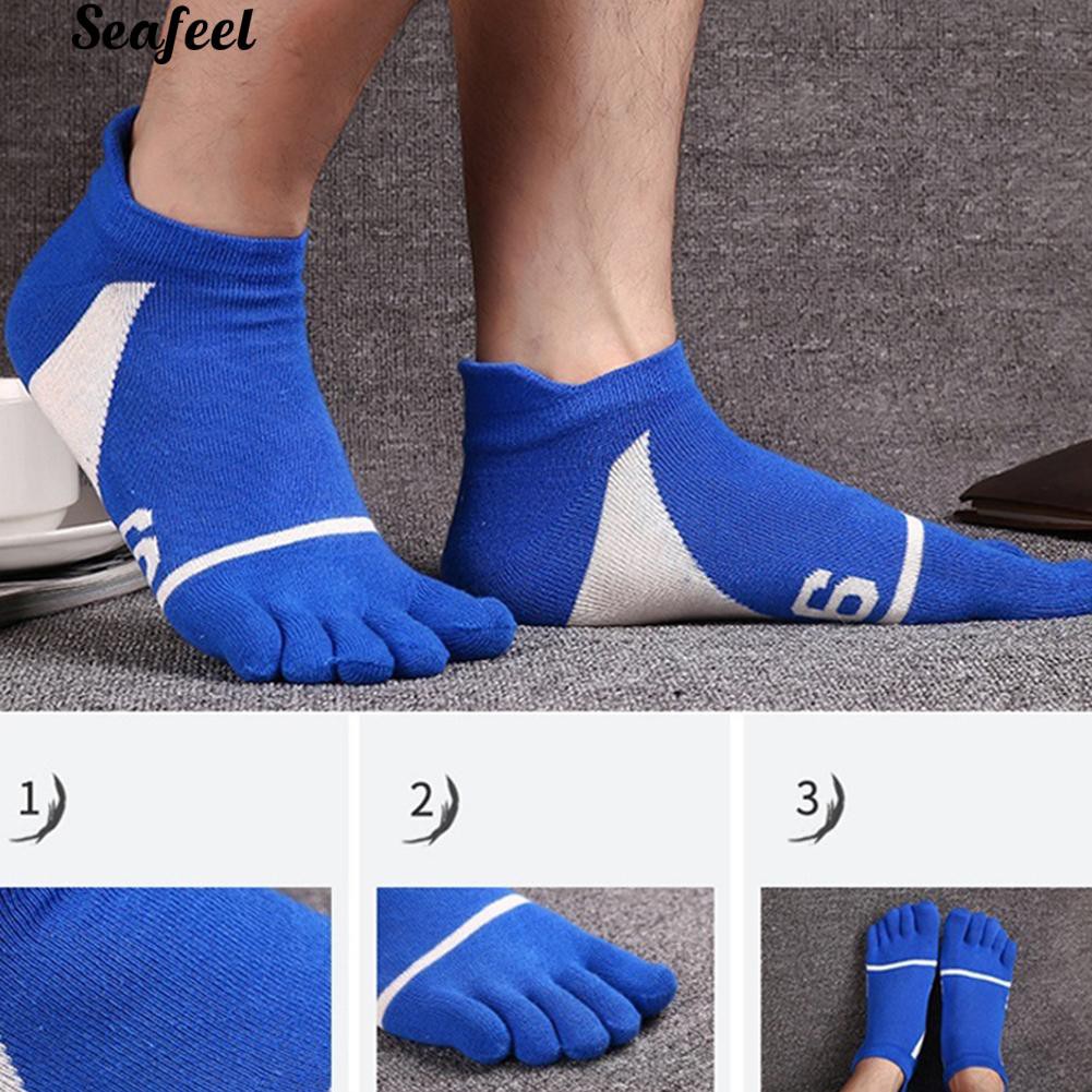 Vớ Cotton Xỏ Ngón Thể Thao Thời Trang Dành Cho Nam