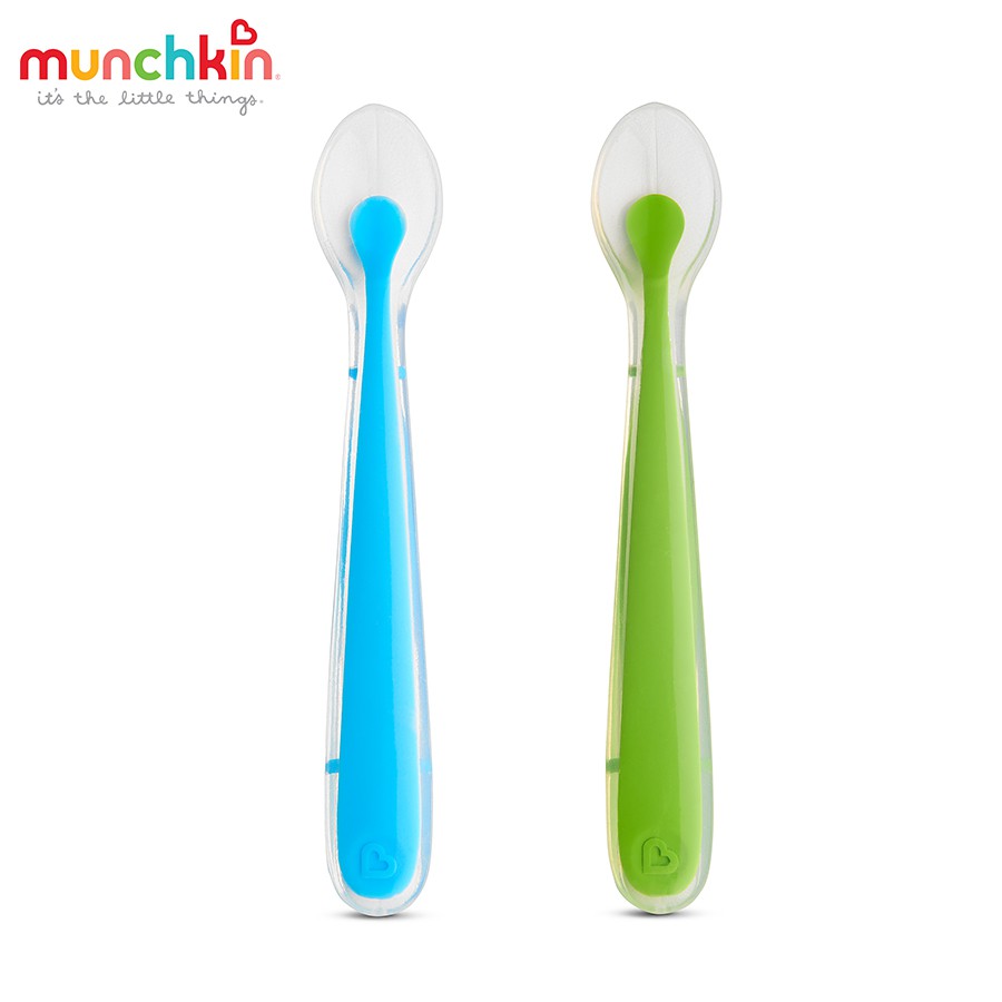 Bộ 2 thìa silicone Munchkin MK27106