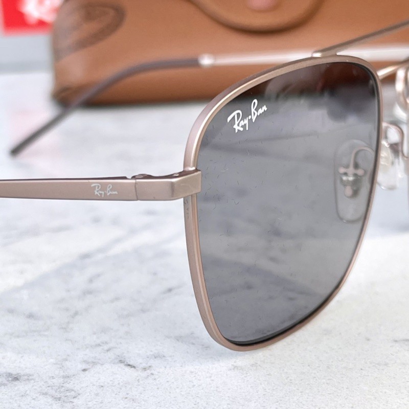 Kính RAY-BAN chính hãng dáng vuông unisex cho nam và nữ model RB3588-9146-155