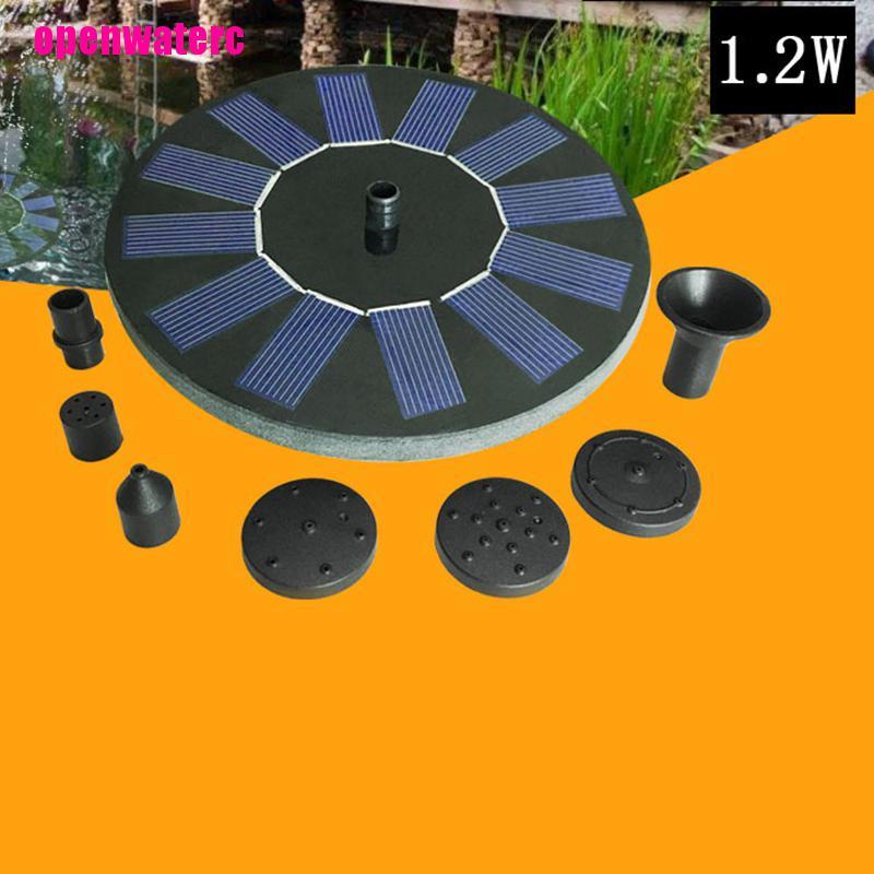 Đài Phun Nước Sử Dụng Năng Lượng Mặt Trời