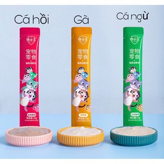 Súp thưởng dinh dưỡng cho mèo (gói 15g)