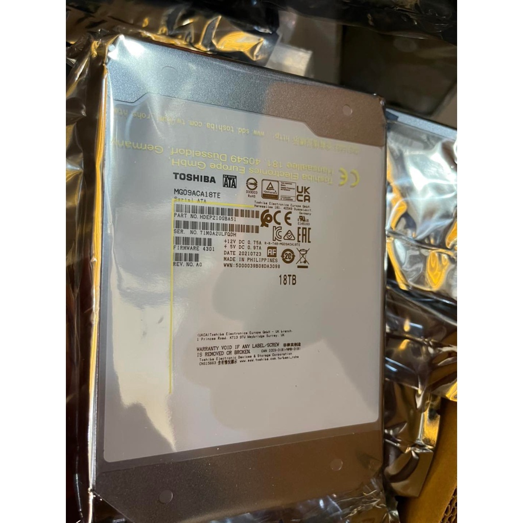Ổ cứng HDD Toshiba 6TB / 8TB / 14TB / 16TB / 18TB - Enterprise 7200RPM 3.5inch SATA3