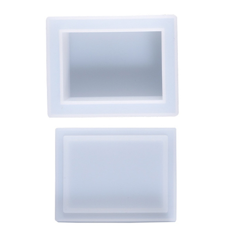 Khuôn silicone làm hộp đựng khăn giấy bằng epoxy resin