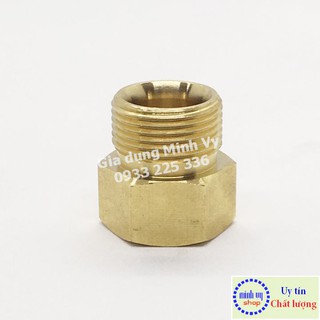  Đầu chuyển ren trong 21mm (1/2') sang ren ngoài 22mm