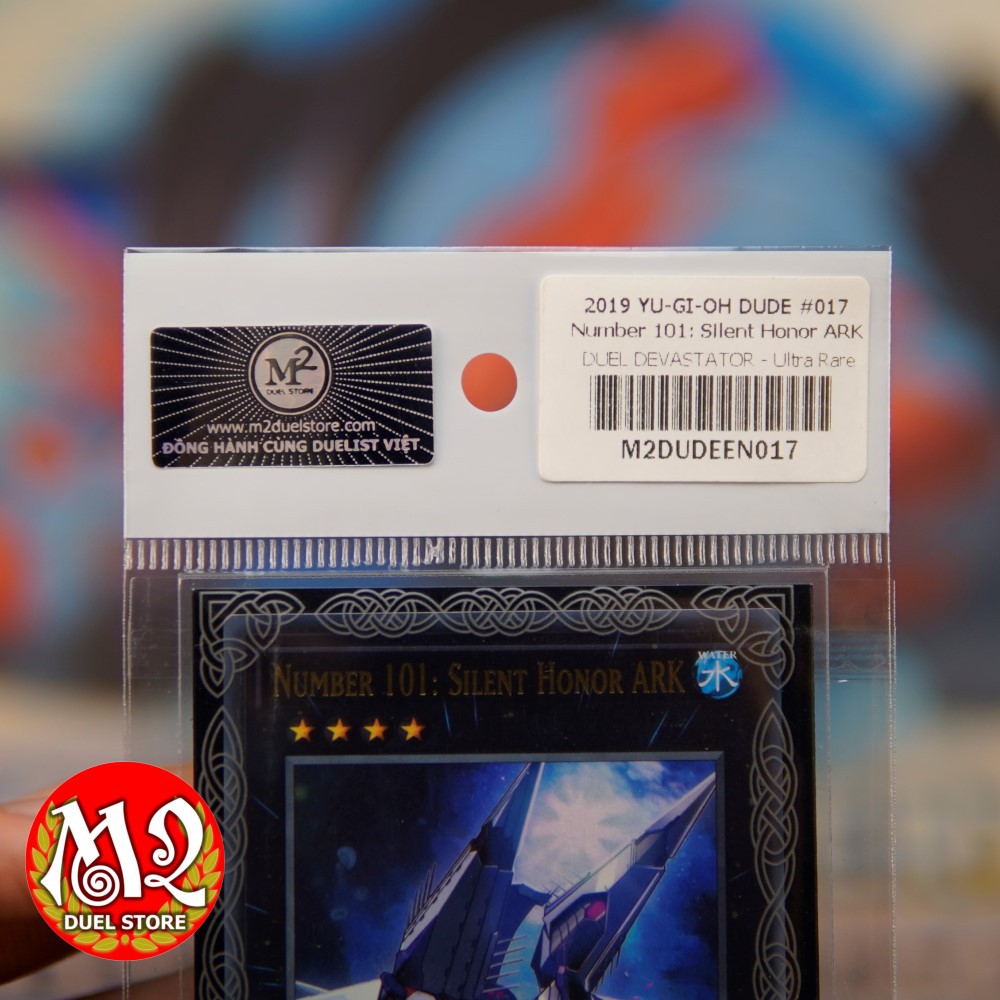 Thẻ bài yugioh DUDE-EN017Number 101: Silent Honor ARK - Ultra Rare -  Bảo quản M2SCCQ-LITE