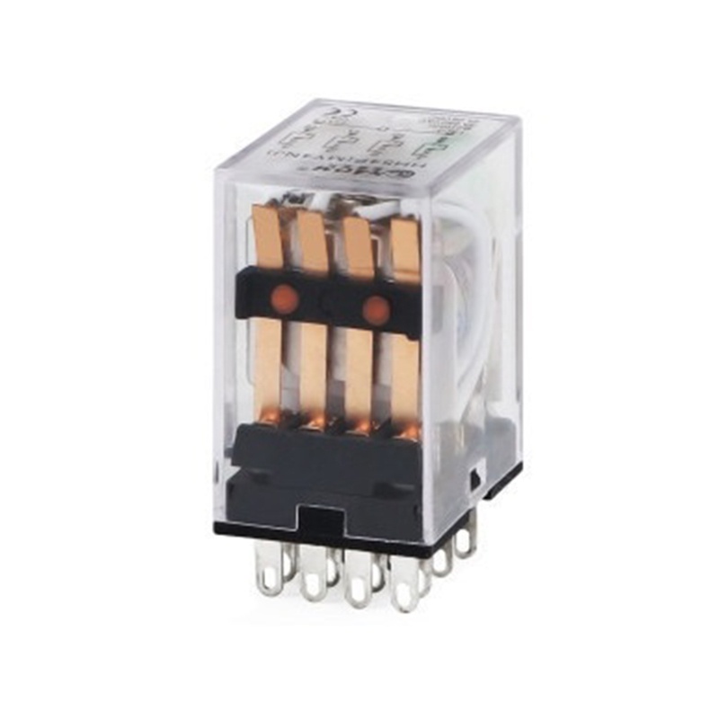 Rơ Le Điện Từ Mini 4NO + 4NC 14 Pin 3A DC12V AC220V DC24V