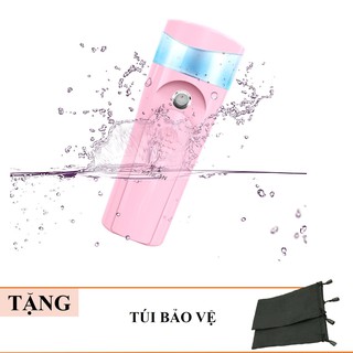 Máy Phun Sương Cầm Tay Giữ Ẩm Có Sạc Dự Phòng- Máy phun sương xịt khoáng mini, Nano Mist Spray, Kaya Accessories