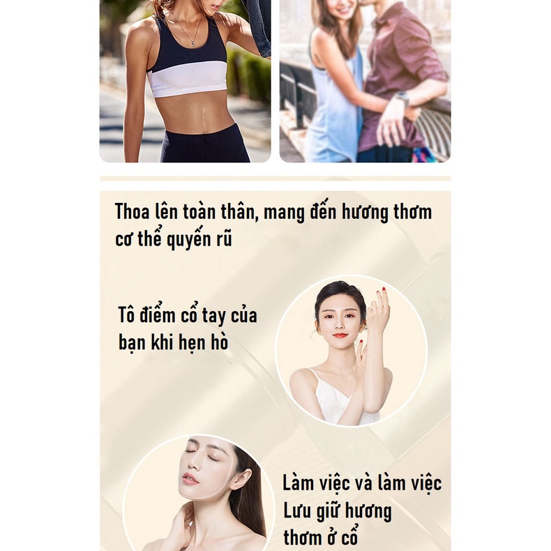 Nước Hoa Khô Nicor Dạng Sáp Lưu Hương Thơm Lâu Cho Nam Và Nữ