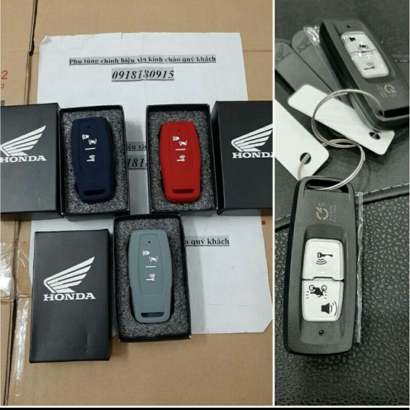 Bọc chìa khóa smartkey cho xe sh 2022- sh 350i sh mode 2022- lead 2022- vision 2022