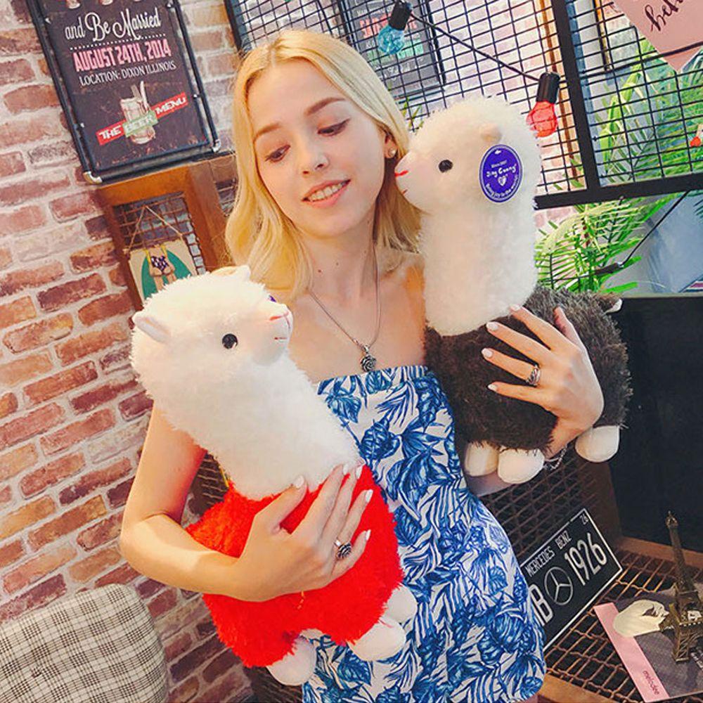BEBETTERM Thú Nhồi Bông Hình Lạc Đà Alpaca Đáng Yêu