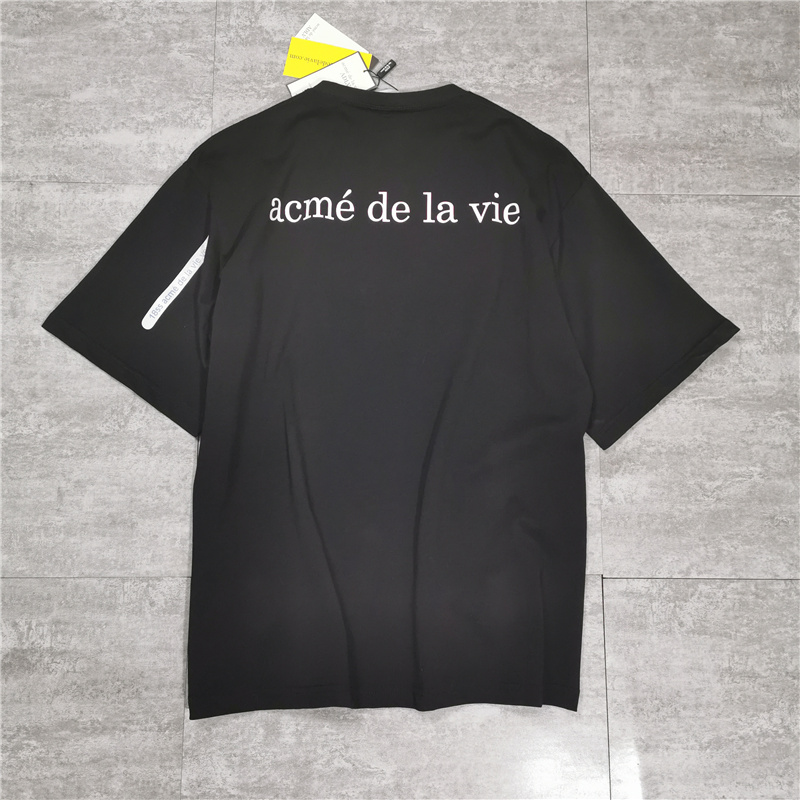 Áo thun ADLV in họa tiết bánh donut dễ thương phong cách Hàn Quốc cho nam nữ