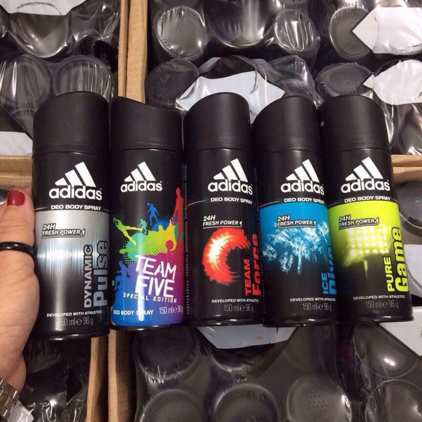 SALE3 ( HN ) XỊT KHỬ MÙI TOÀN THÂN NAM ADIDAS DEO BODY SPRAY 24H 150ML SALE3