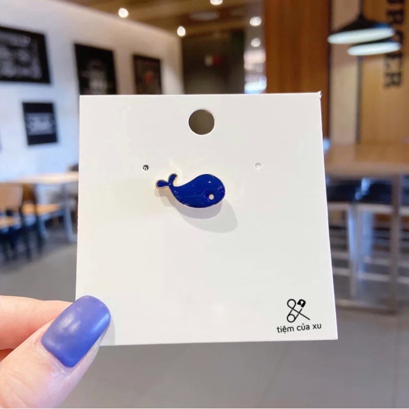 Huy hiệu cài áo, Pin cài áo, balo, túi xách họa tiết động vật đáng yêu - tiemcuaxu