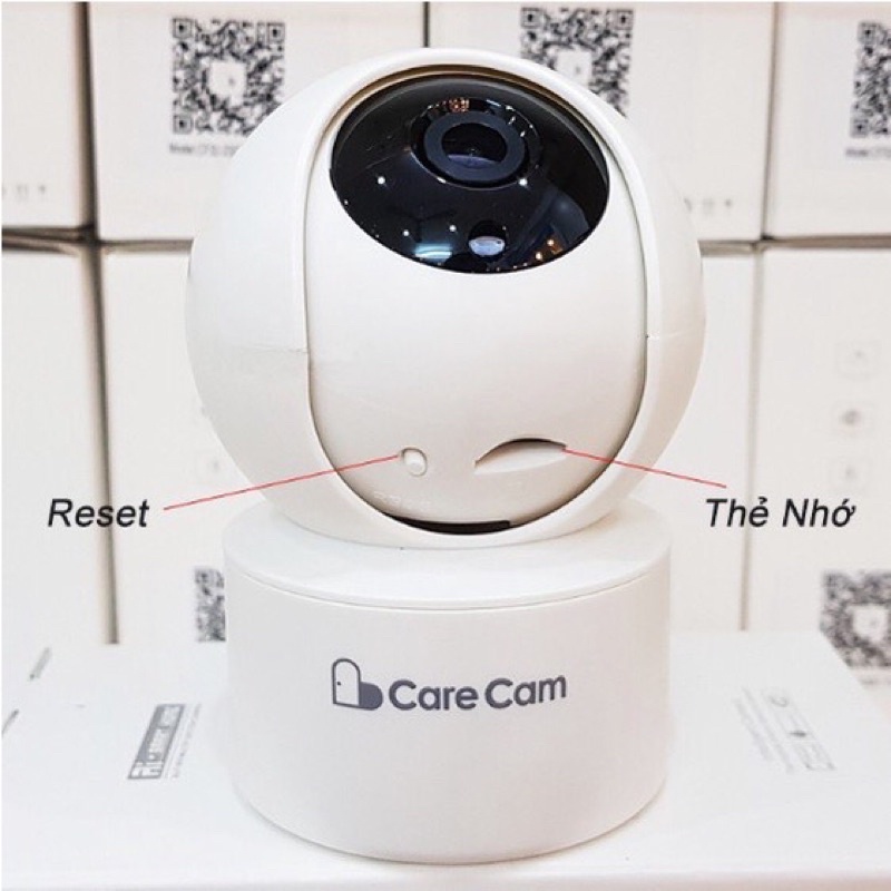 Camera carecam pro 5.0 mới nhất  năm 2022 kèm  thẻ  nhớ  128G đàm thoại  2 chiều