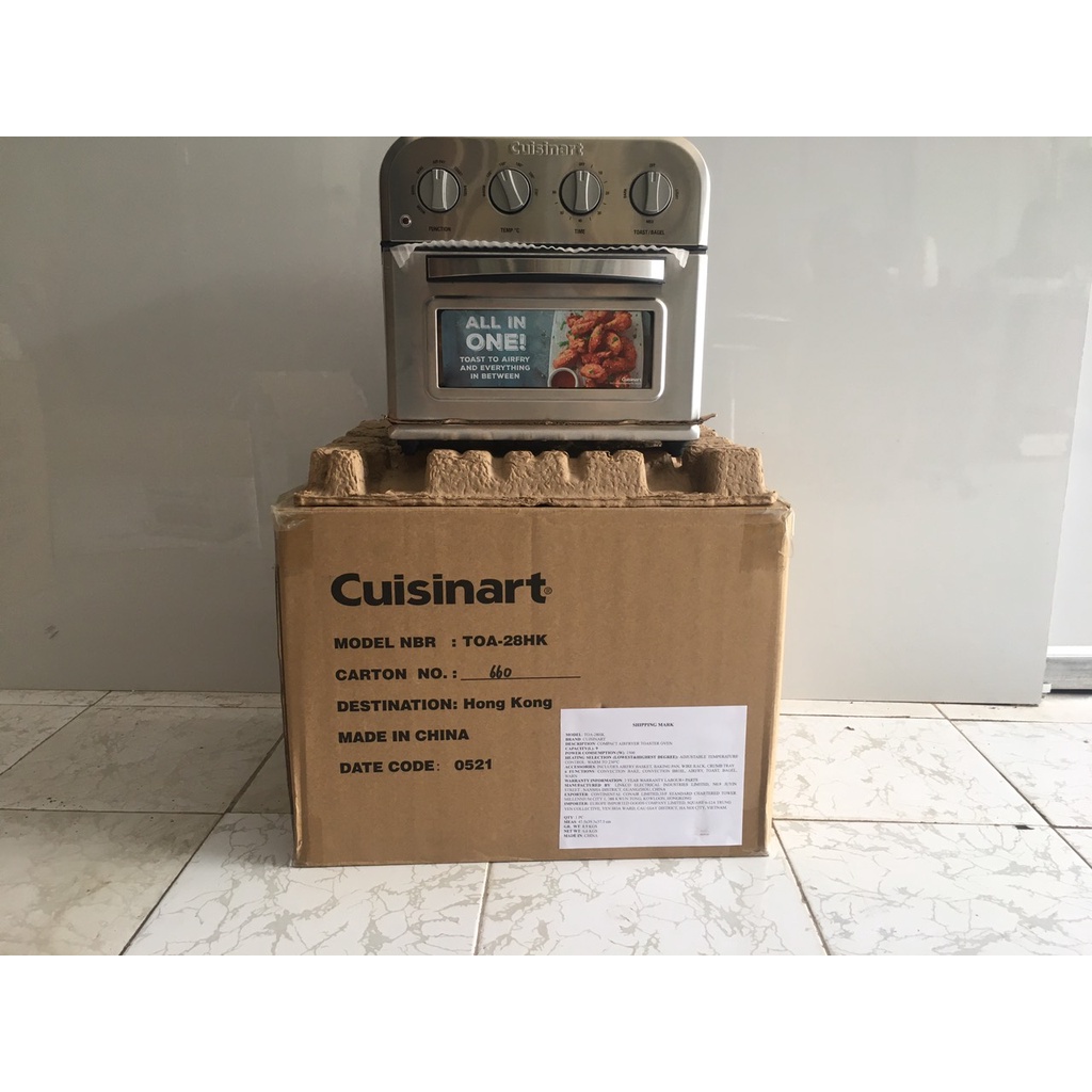 Lò nướng, chiên không dầu Cuisinart TOA-28HK