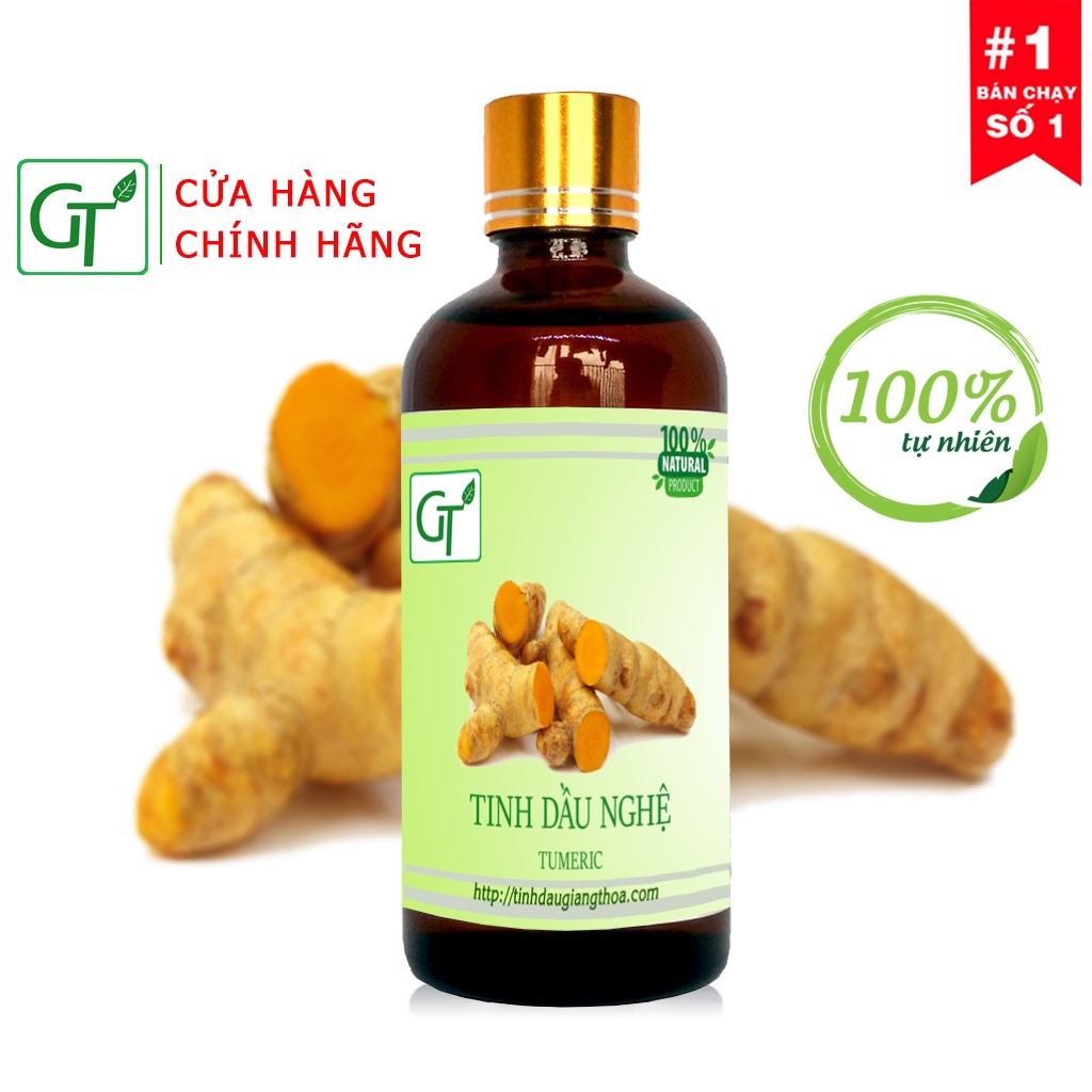Tinh Dầu Nghệ Nguyên Chất 💞FREESHIP💞 100% Thiên Nhiên Cao Cấp - Ấn Độ