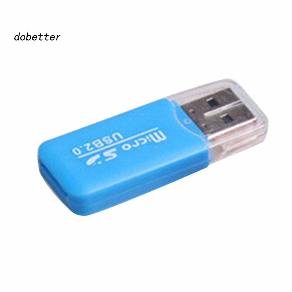 Đầu đọc thẻ nhớ mini USB 2.0 TF độ bảo mật kỹ thuật số cao cho laptop