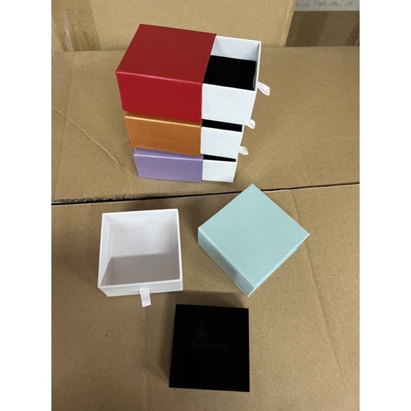 Combo 10 hộp ngăn kéo đựng nhẫn size 60mm