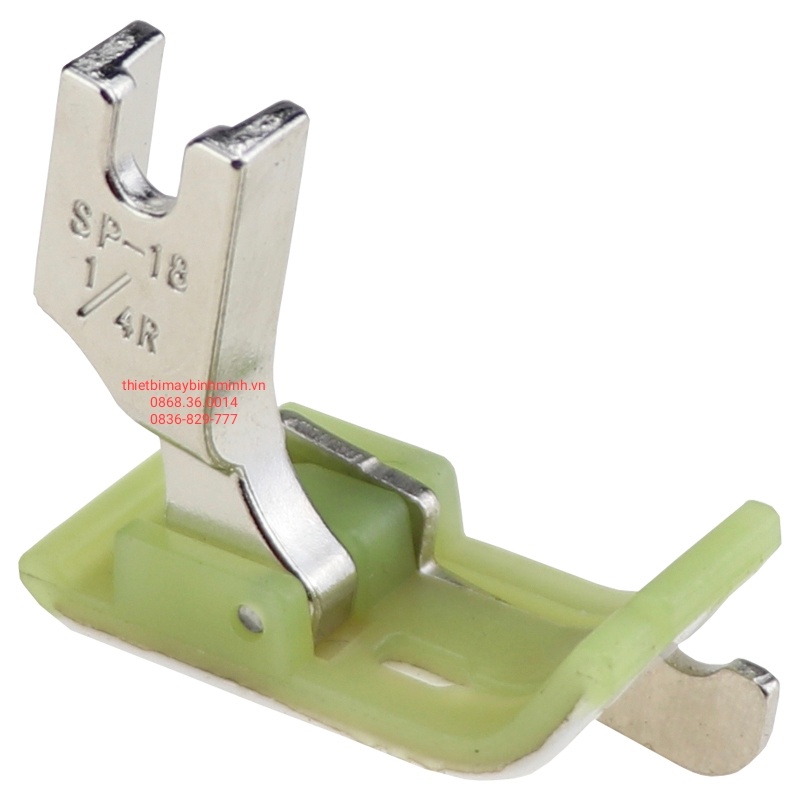 Chân Vịt Mí Diễu Nhựa Sp - 18 Lá Chắn Phải Máy May 1 Kim Công Nghiệp