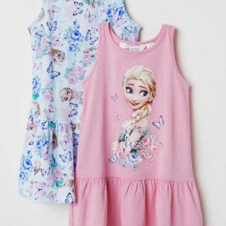 Sét 2 váy HM xuất xịn bé gái