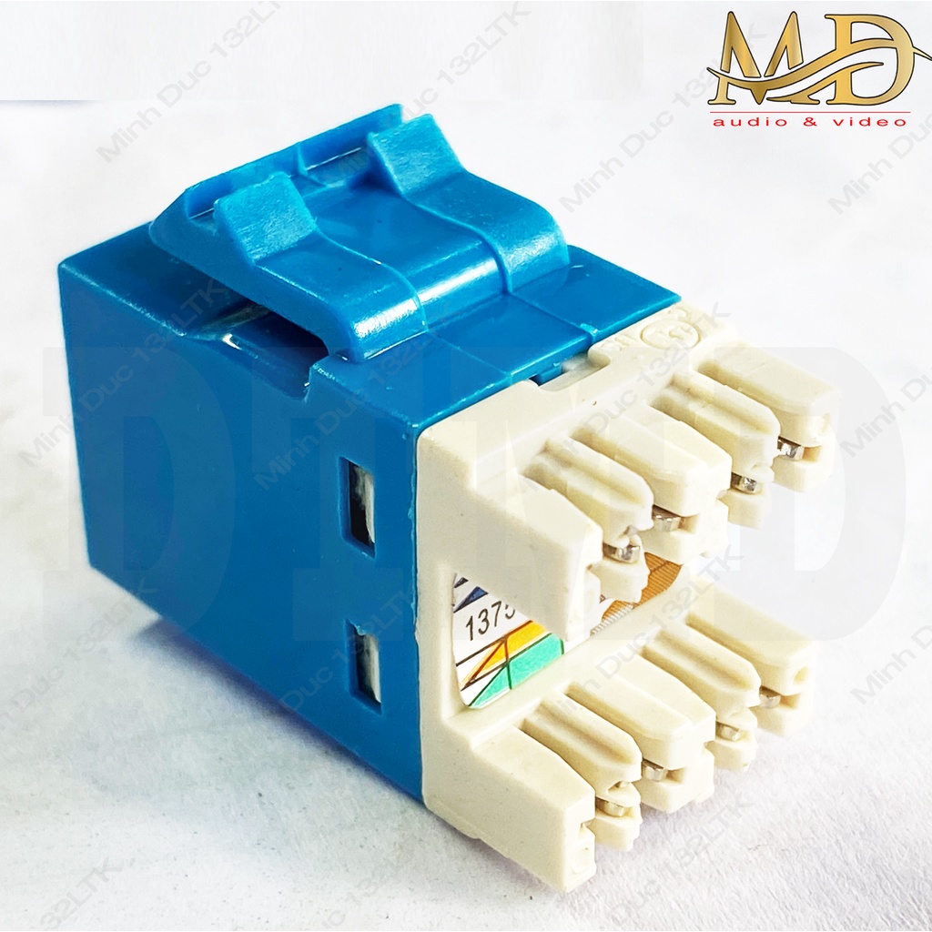 Jack RJ45 Female - Nhân mạng Âm tường RJ45 Cat 6 COMMSCOPE AMP