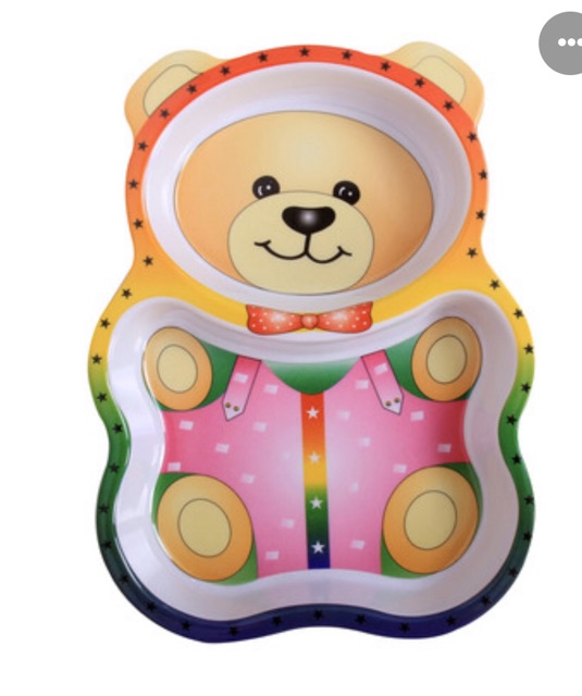 Khay Ăn Dặm Nhựa Melanine An Toàn Cho Bé