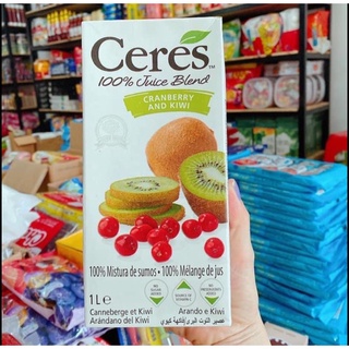 Nước ép ceres kiwi + việt quất 1l