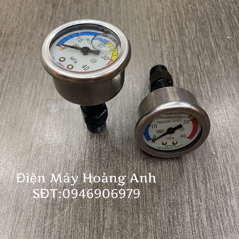 Đồng hồ áp máy rửa xe gia đình mini không chỉnh áp
