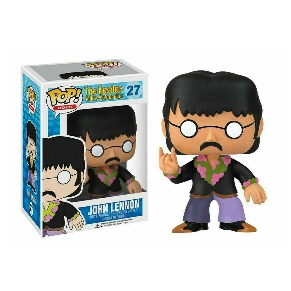 Funko Pop Mô Hình Nhân Vật John Lennon Paul McCartney George Harrison Ringo Starr Blue Meanie 27 28 29 30 31