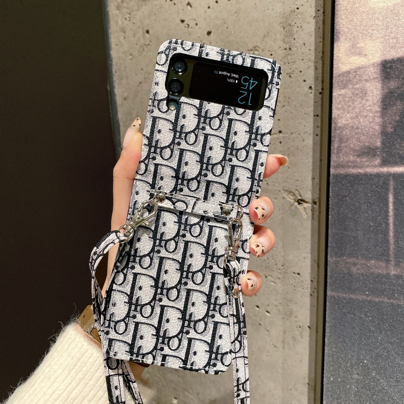 Vỏ gấp sang trọng cho samsung galaxy z flip 5 4 3 5g z flip5 flip4 flip3 case điện thoại bảo vệ gấp gọn thanh lịch vỏ samsung hợp thời trang