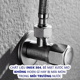 Van chia nước 2 ngả inox 304 9167
