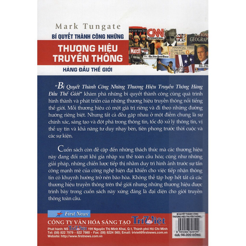 Sách - Bí Quyết Thành Công Những Thương Hiệu Truyền Thông Hàng Đầu Thế Giới