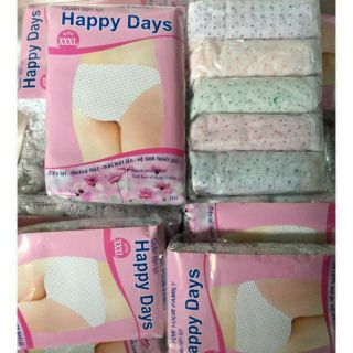 5 QUẦN LÓT  GIẤY MẶC MỘT  LẦN