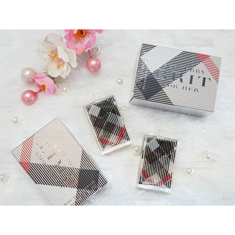 Nước Hoa Nữ Mini Burberry Brit For Her EDP 5mL - Cam Kết Chính Hãng Pháp