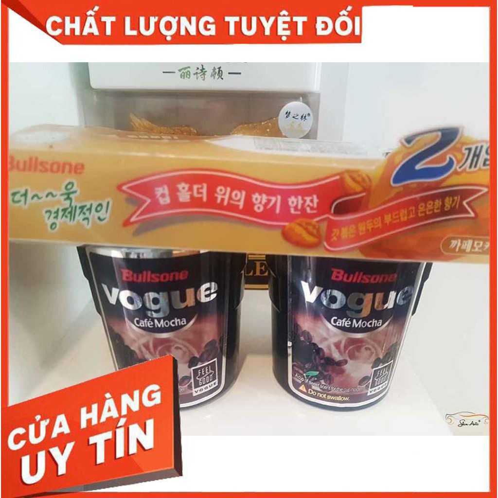 Cốc sáp Cafe khử mùi để xe oto, xe hơi hàng Bulllsone Hàn quốc siêu thơm