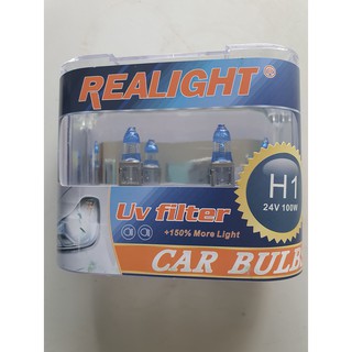 Bóng đèn halogen realight h1 - 24v - 100w