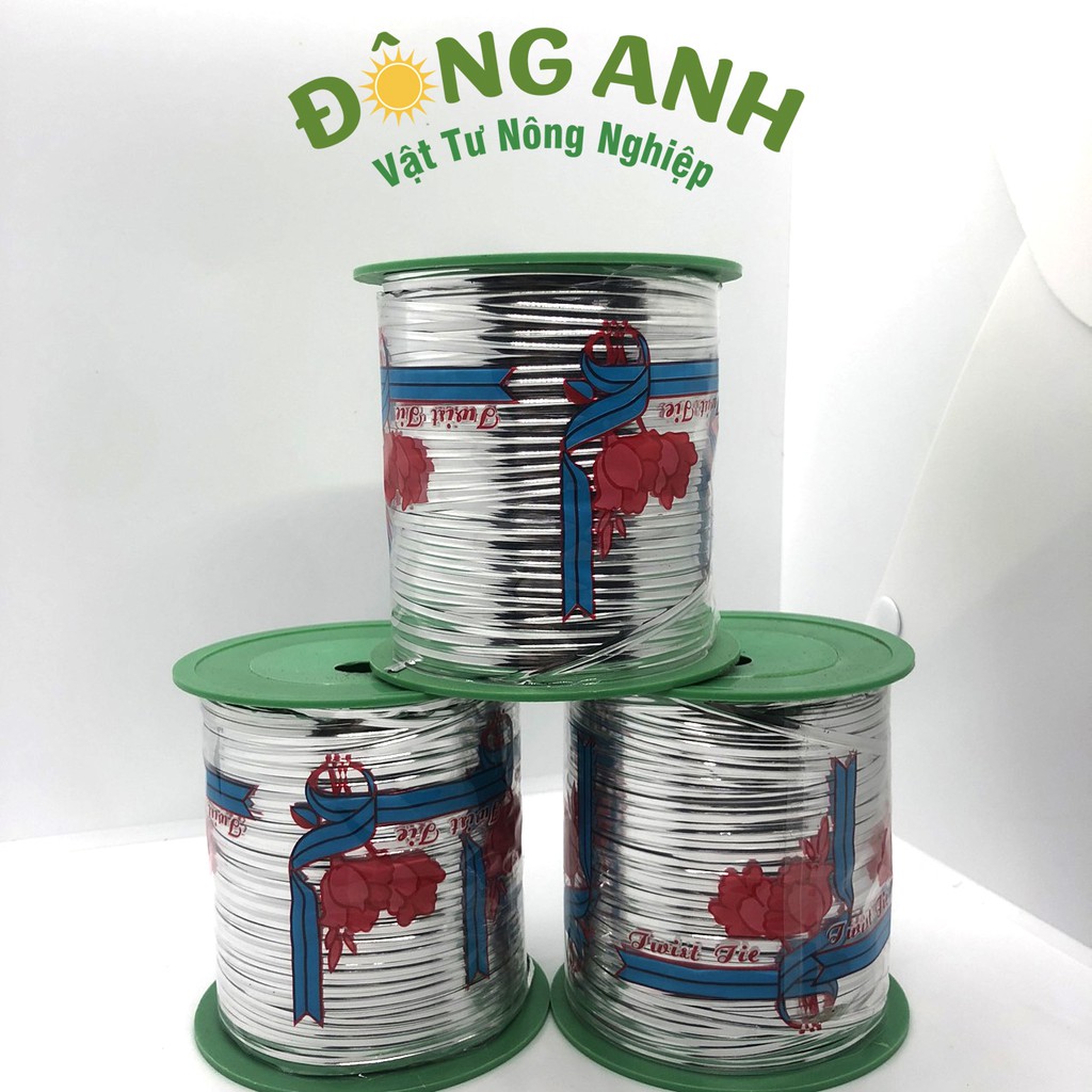 Dây kẽm bọc kim tuyến buộc phong lan, trang trí hoa, quấn cây cuộn 300g