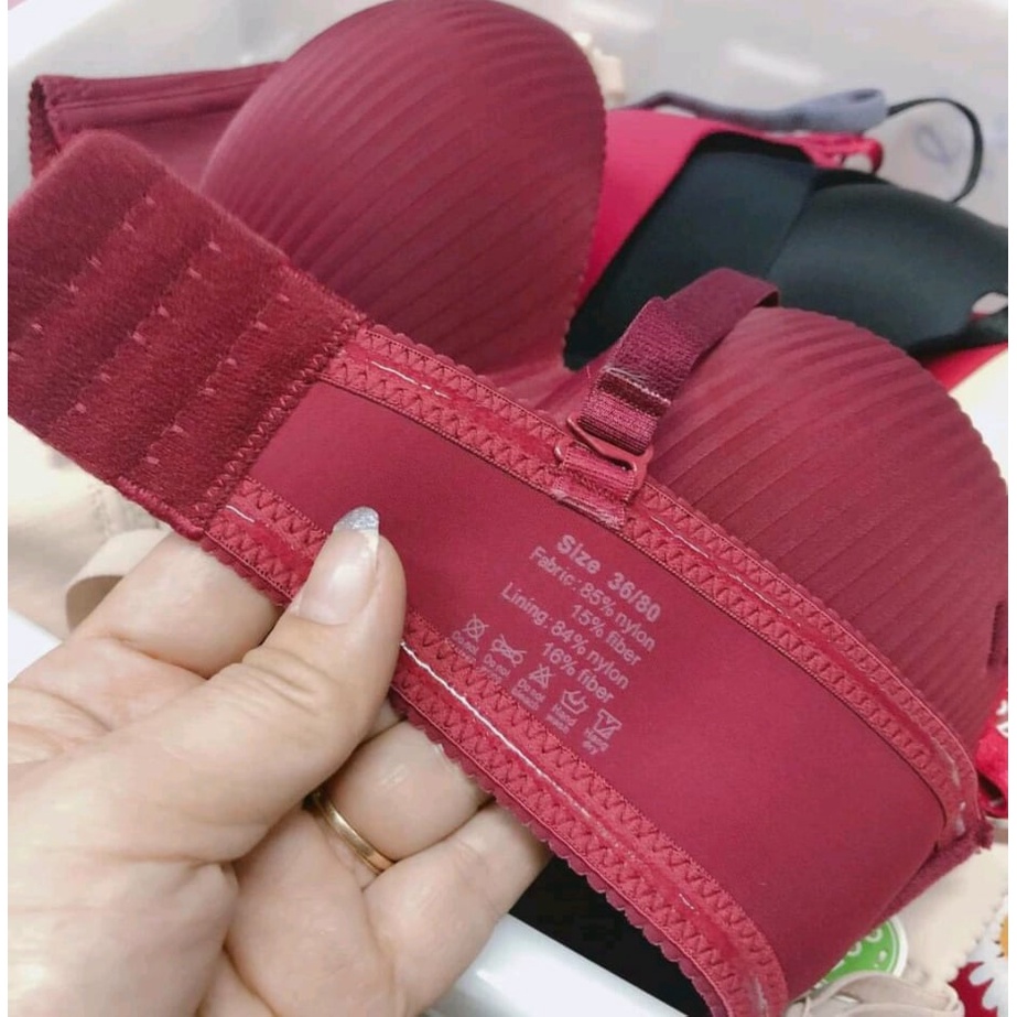 Áo ngực nữ không gọng cao cấp áo lót su đúc có vân kẻ  thời trang ALN007 hàng có sẵn tại CHIPNOIY SHOP