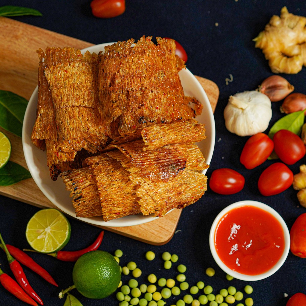 Mực Cán Tẩm Gia Vị Cay Loại Ngon 300g | Snacks Home - Đồ Ăn Vặt Hà Nội | BigBuy360 - bigbuy360.vn