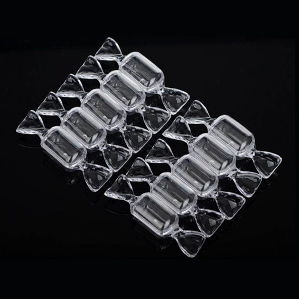 Set 10 Hộp Nhựa Trong Suốt Đựng Kẹo Cưới