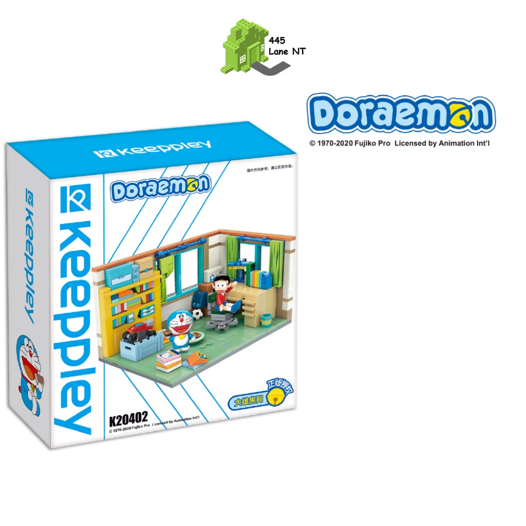 Đồ Chơi Lắp Ráp Lego Qman 20402 Phòng Của Doraemon Nobita Cho Trẻ Từ 6 Tuổi