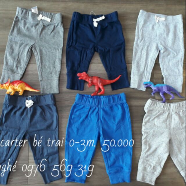 Quần carter bé trai 0 đến 3 tháng