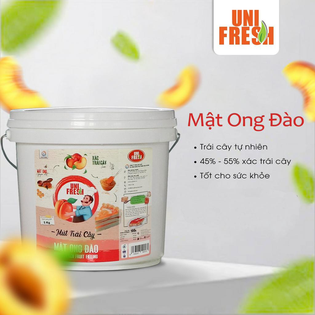 Mứt Trái Cây Vị Mật Ong Đào 5kg - Honey Peach Fruit Filling