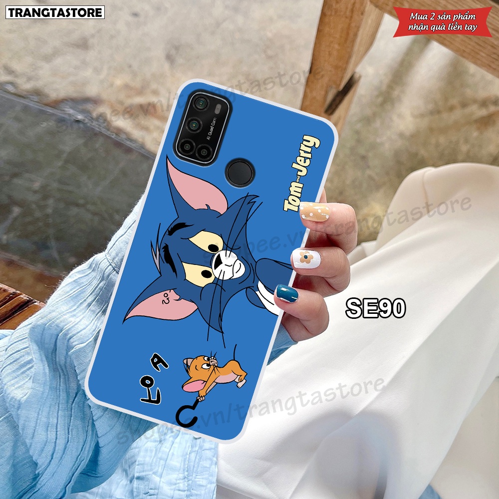 Ốp dẻo trong Vsmart Star 5 - Joy 4 - Live 4 - Aris - Aris Pro in hình họa tiết hoạt hình ngỗ nghĩnh - đáng yêu