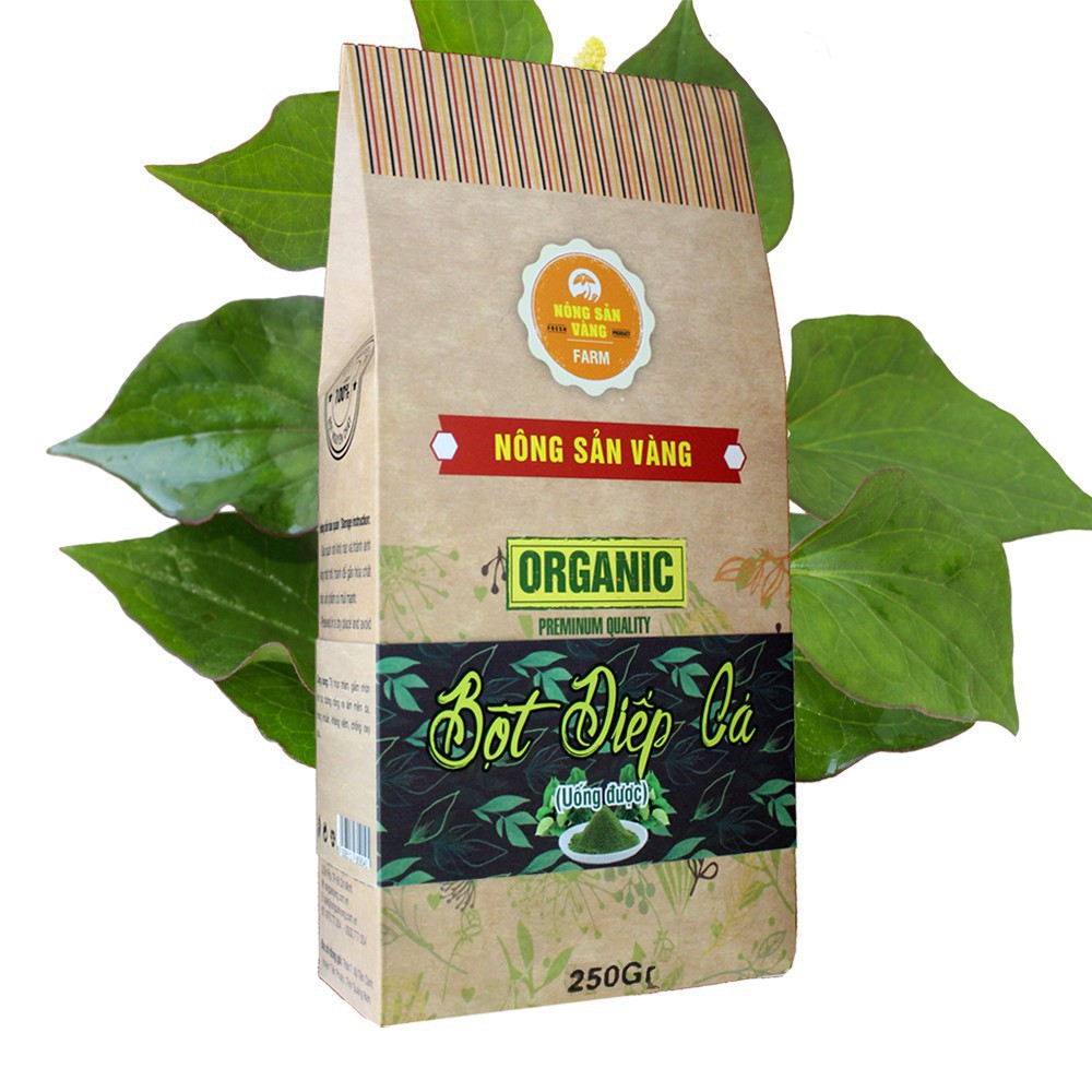 (Quà Tặng nhận được là 1 Kẹo Alpenliebe) Bột diếp cá (uống được) 250gr - Nông sản vàng | BigBuy360 - bigbuy360.vn