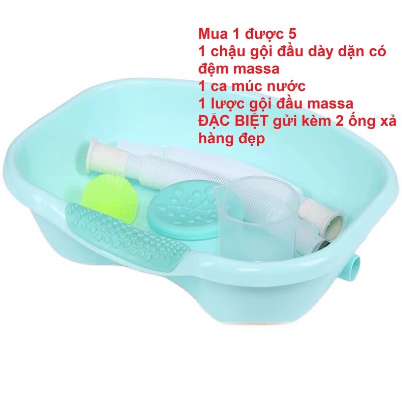 (NHIỀU MÀU) Chậu gội đầu cho bệnh nhân, phụ nữ có thai